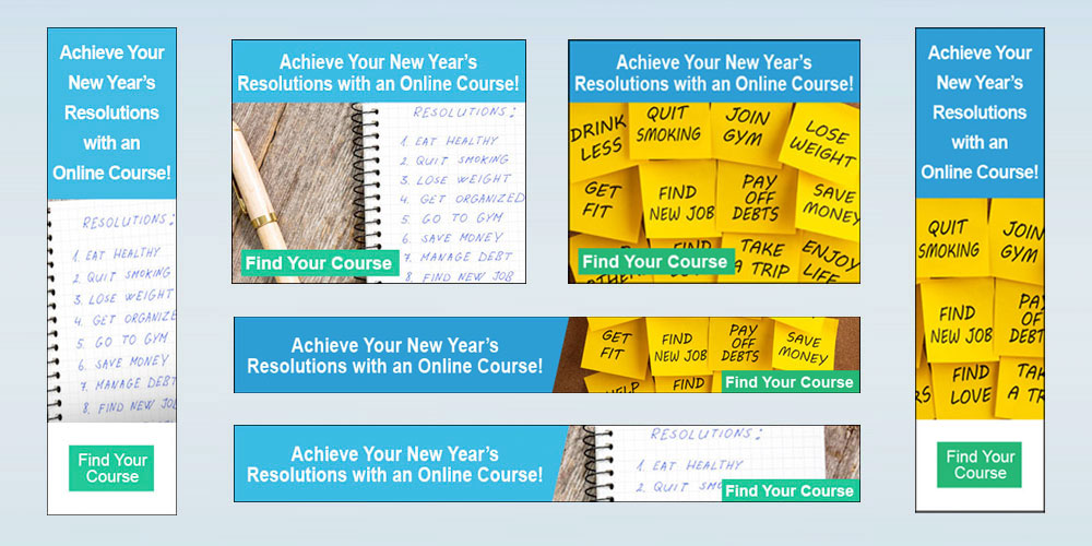 Read more about the article New Year’s Resolutions Generic Web Banners