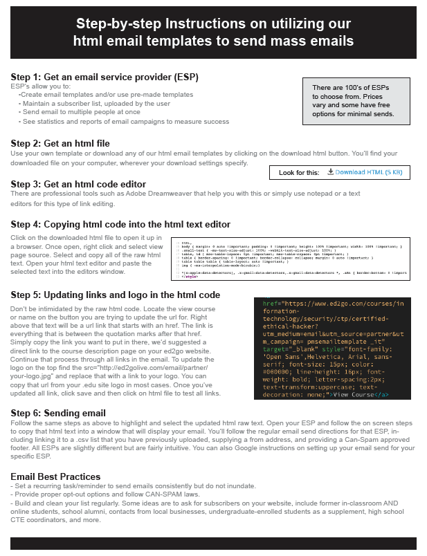 Read more about the article Personalizing html email Instructions