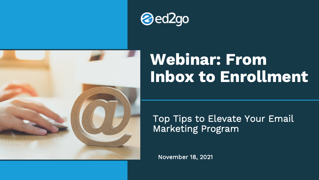 Read more about the article Partner Webinar: From Inbox to Enrollment – Top Tips to Elevate Your Email Marketing Program