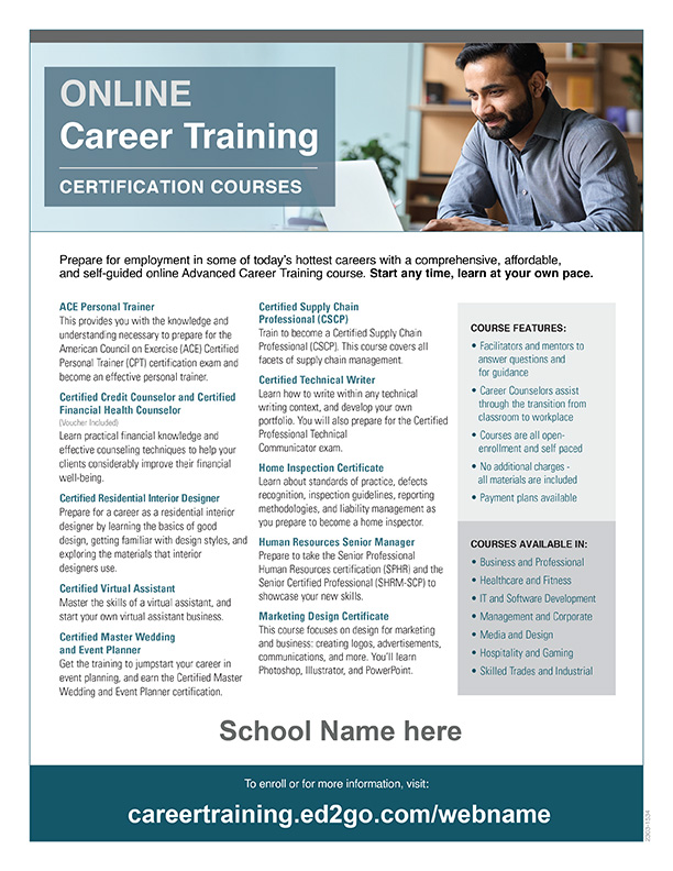 Read more about the article Online Career Training Certification Programs