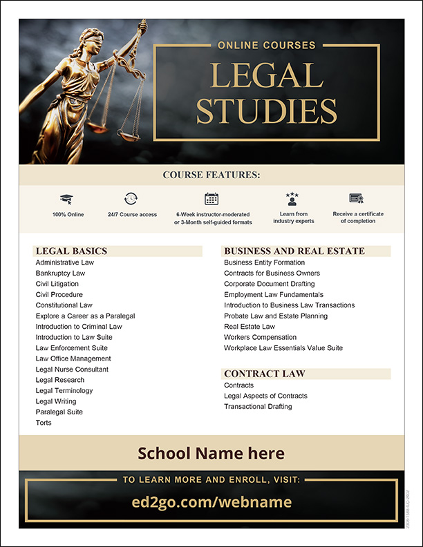 Read more about the article Online Courses Legal Studies