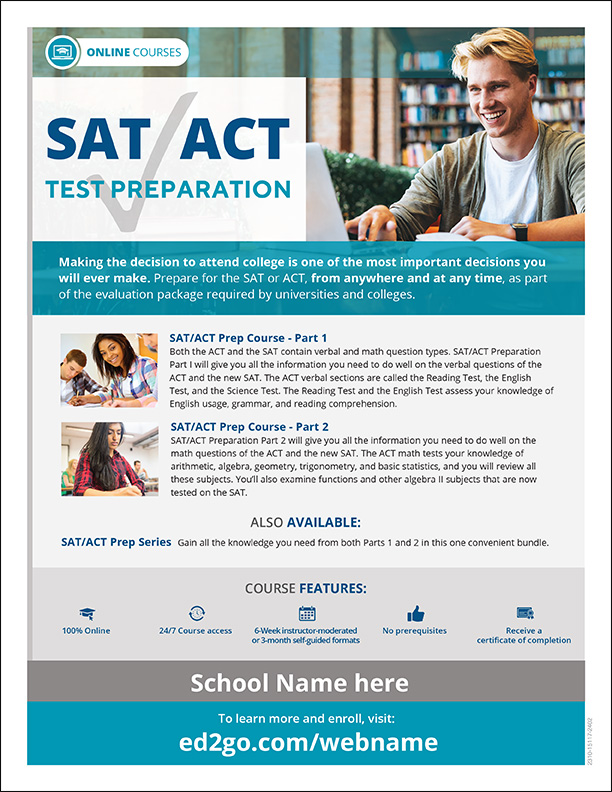 Read more about the article SAT ACT Test Preparation Part 1 & 2