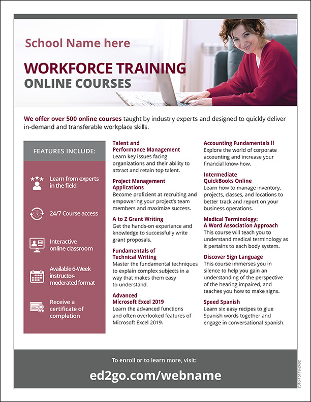 Read more about the article Online Courses Workforce Training