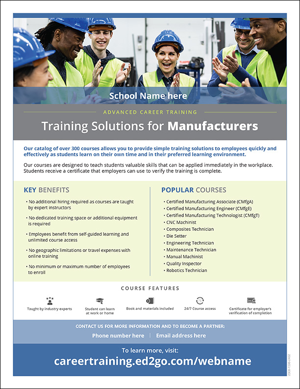 Read more about the article Online Courses for Manufacturers Training Solutions