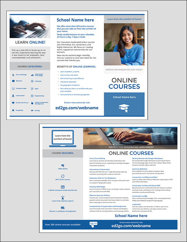 Read more about the article General Online Learning Tri-fold Brochure