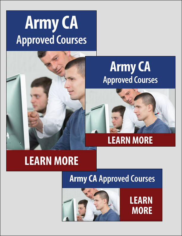 Read more about the article Social Media Ads: Army CA Approved Courses