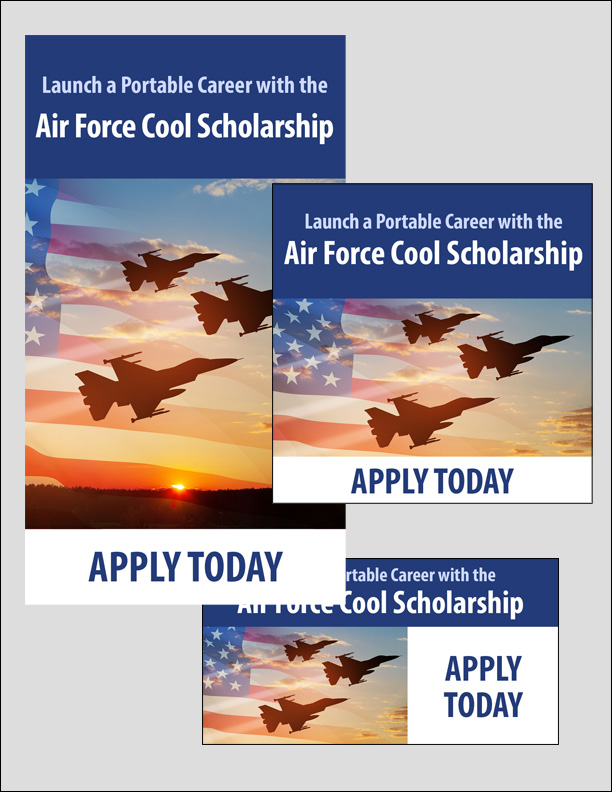 Read more about the article Social Media Ads: Air Force COOL Portable Career Training