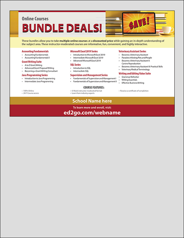 Read more about the article Ad: 6-Week Online Course Bundle Deals
