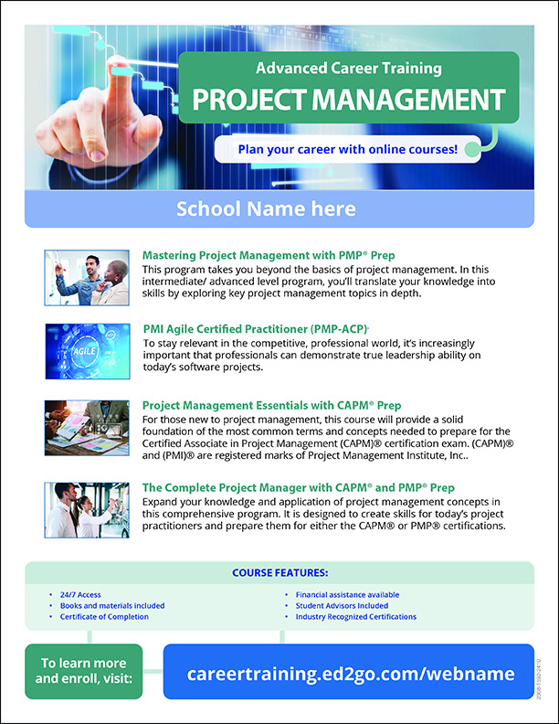 Read more about the article Flyer: Project Management Certification