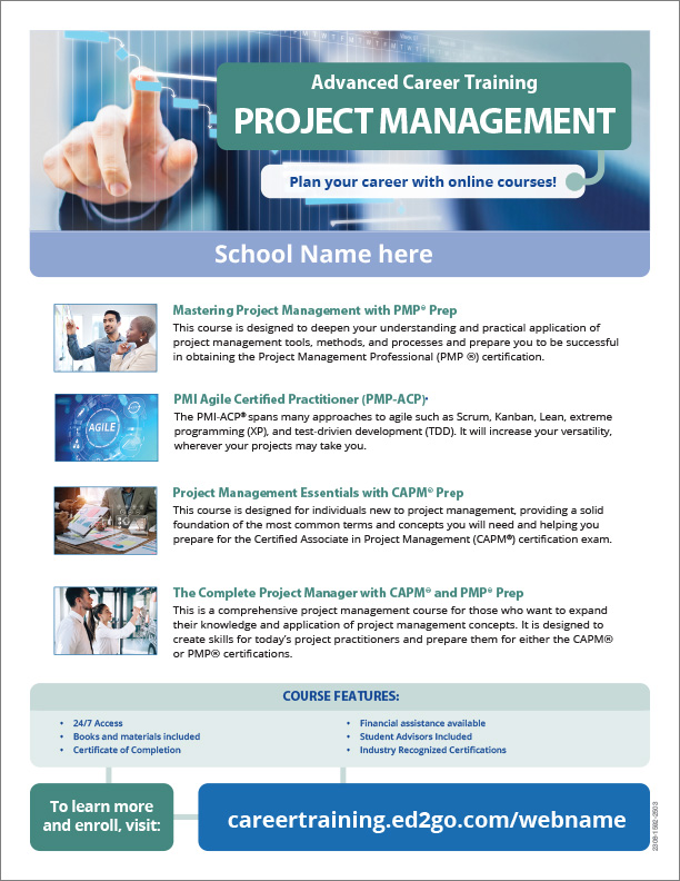 Read more about the article Flyer: Project Management Certification