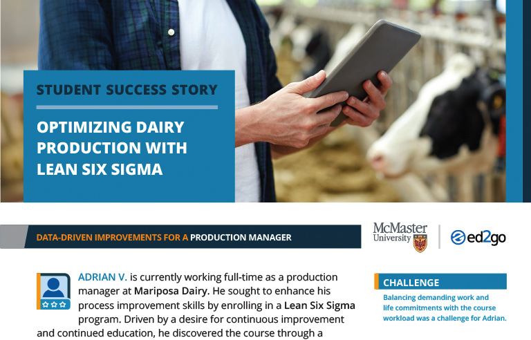 Read more about the article Optimizing Dairy Production with Lean Six Sigma