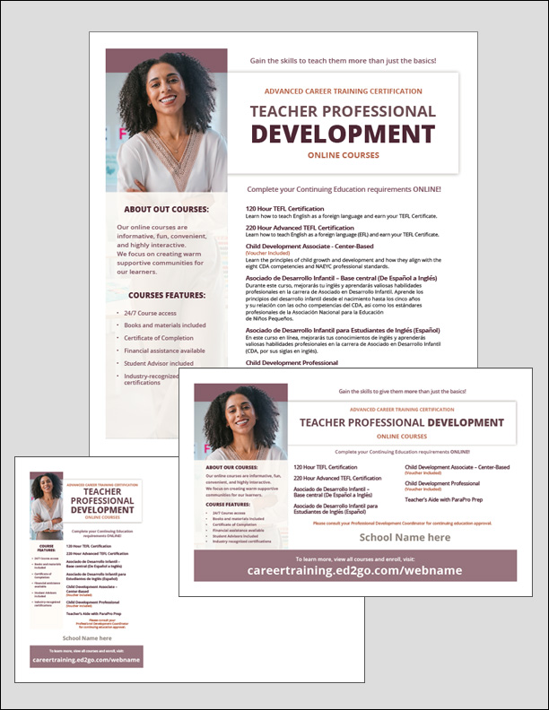 Read more about the article Campaign: Teacher Professional Development Online CE Courses