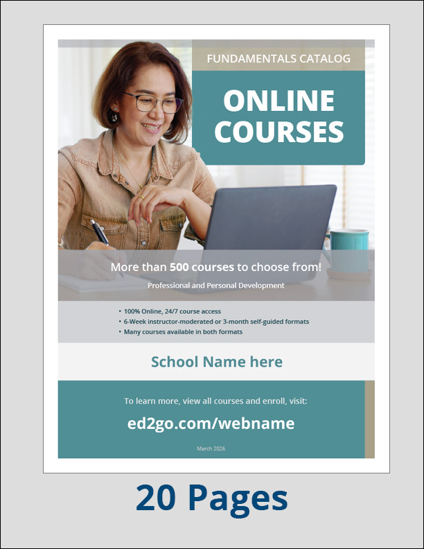 Read more about the article ed2go Fundamentals Full Course Catalog